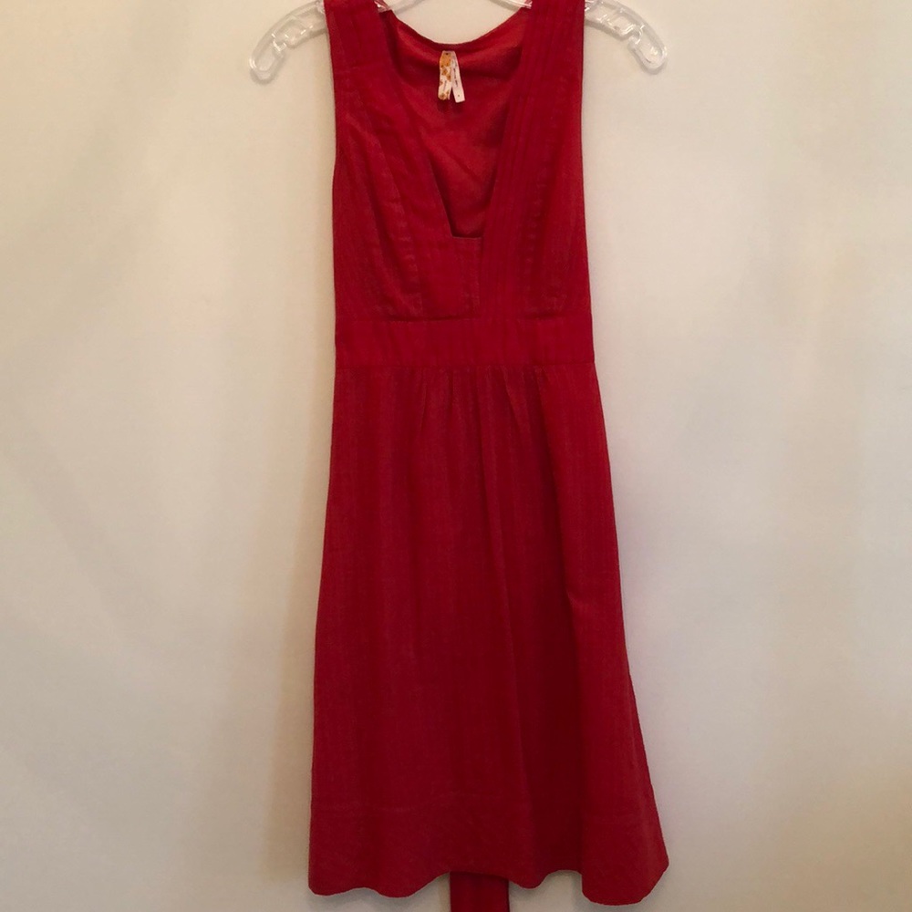 Red Sun Dress